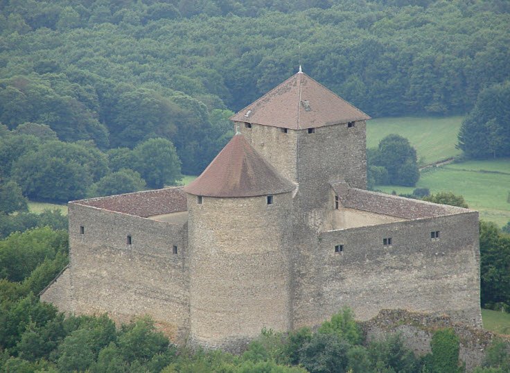 Allymes Castle, Ambérieu-en-Bugey, France, France
